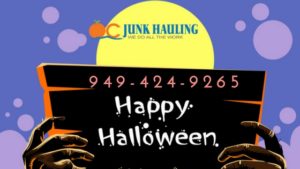 Halloween junk removal