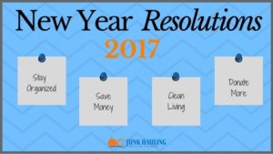 junk hauling new year resolutions